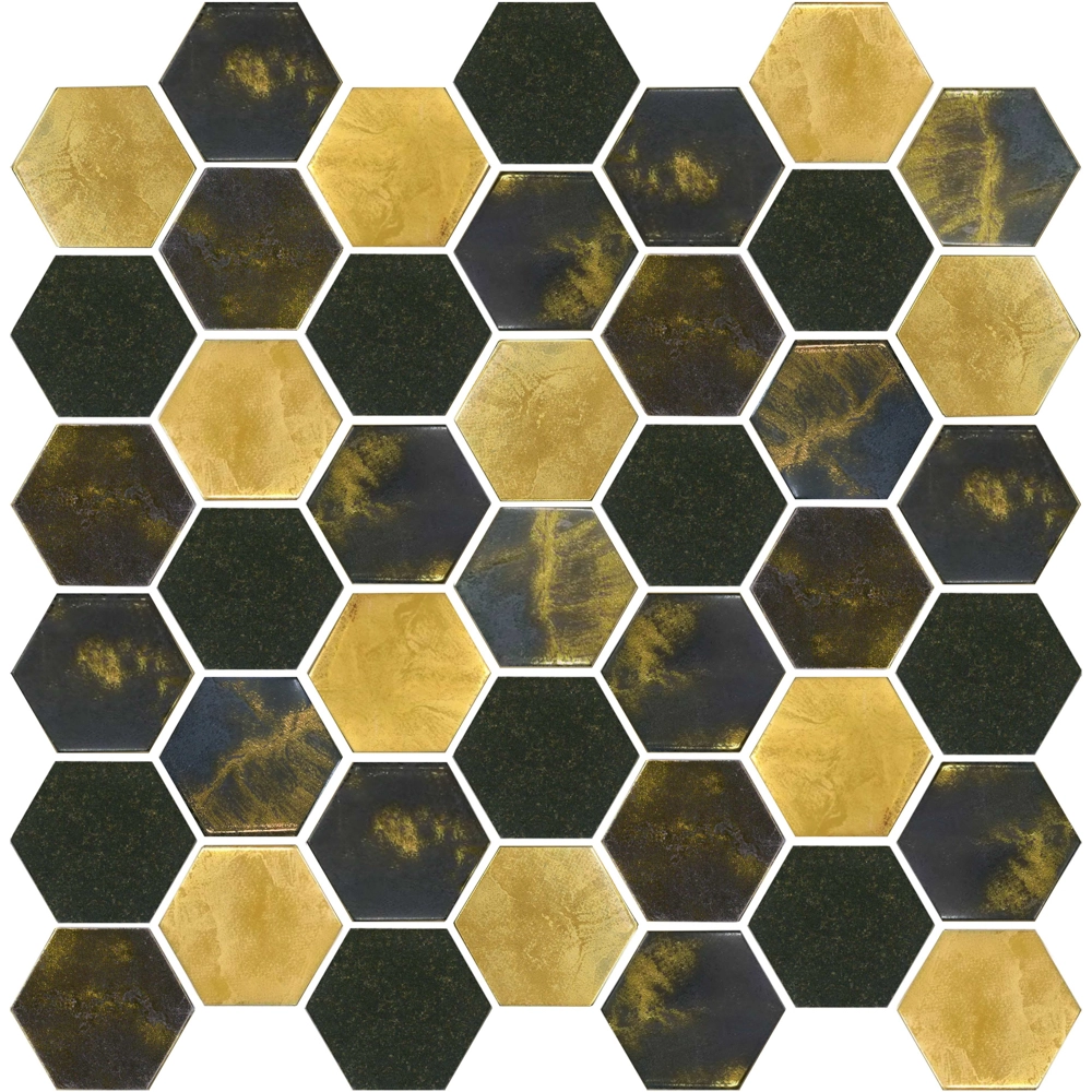 Quaint Gold Black Hex 