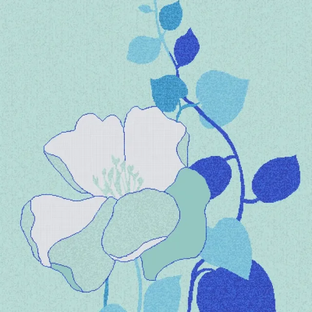 Vine White Flower